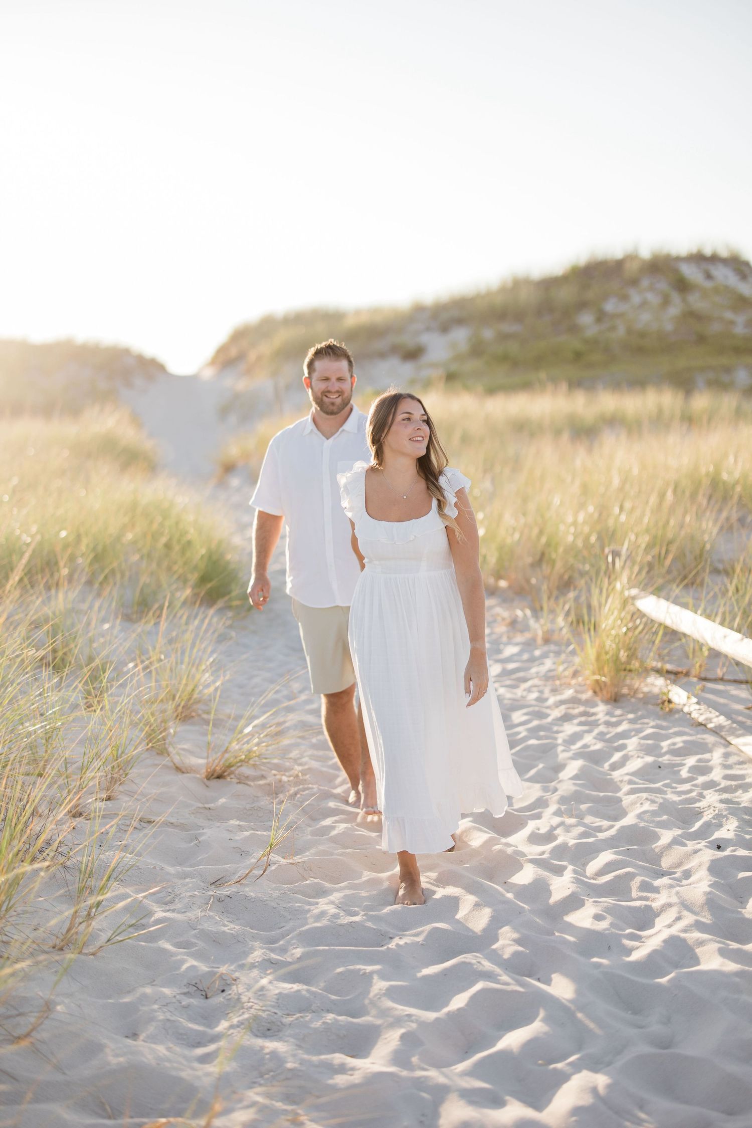 Island Beach State Park Engagement Shoot - Jersey Shore Photographer